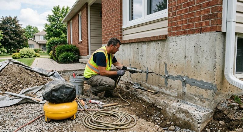 Basement Foundation Repair in Newport, RI