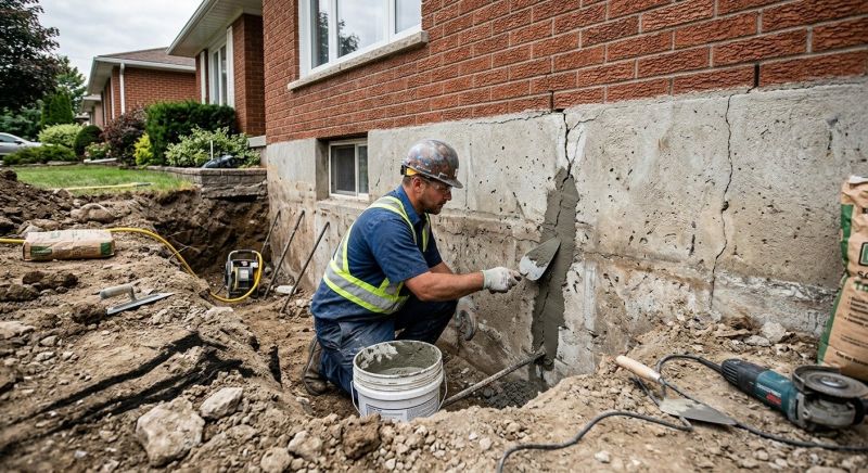 Basement Foundation Repair in Seekonk, MA