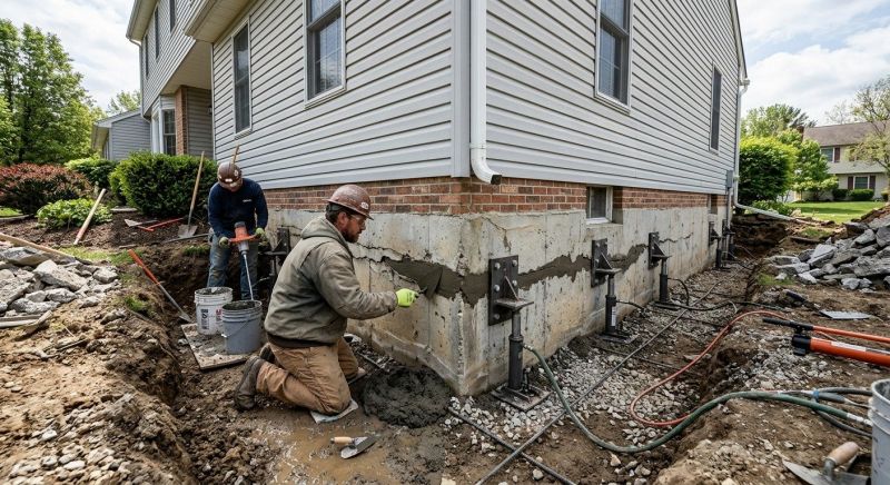 Basement Foundation Repair in Seekonk, MA