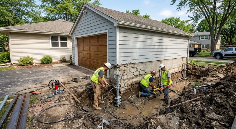 Basement Foundation Repair in Wakefield, RI