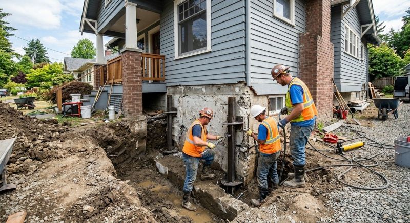 Building Foundation Repair in Bristol, RI