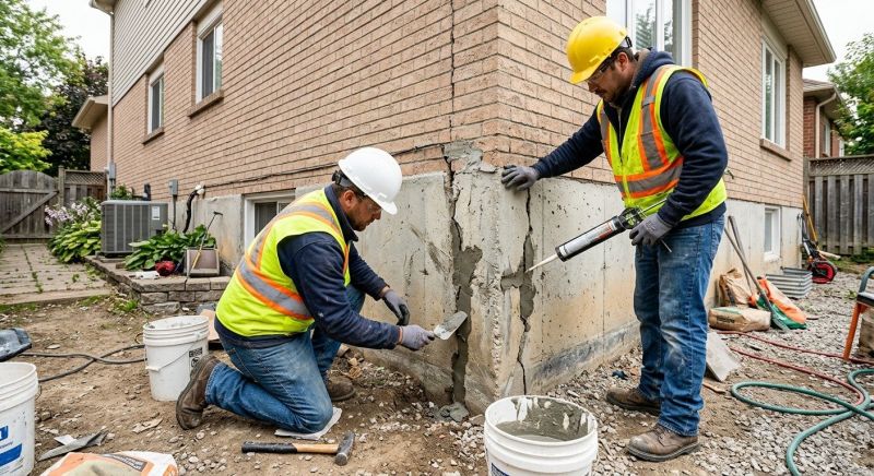 Building Foundation Repair in West Warwick, RI