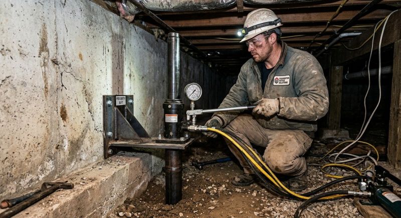 Concrete Foundation Leveling in Berkley, MA