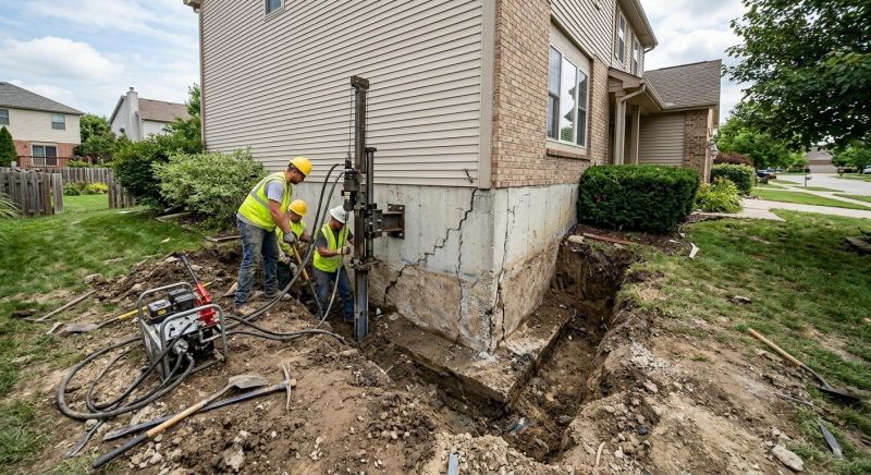 Concrete Foundation Repair in Cranston, RI