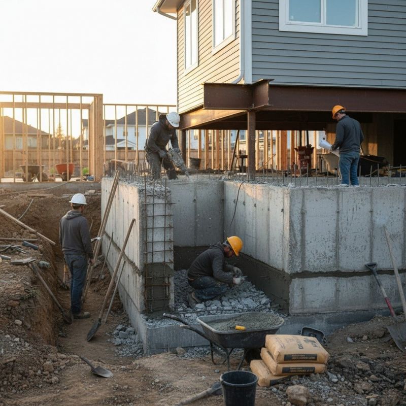 Concrete Foundation Repair in Johnston, RI
