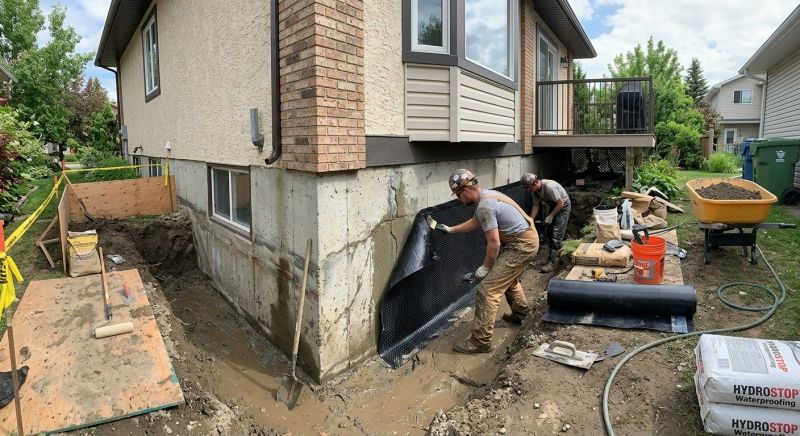 Concrete Foundation Repair in North Kingstown, RI