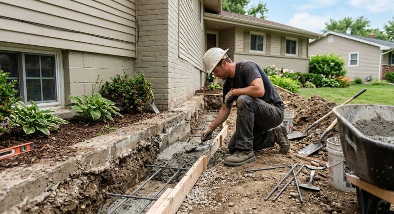 Concrete Foundation Repair in Riverside, RI