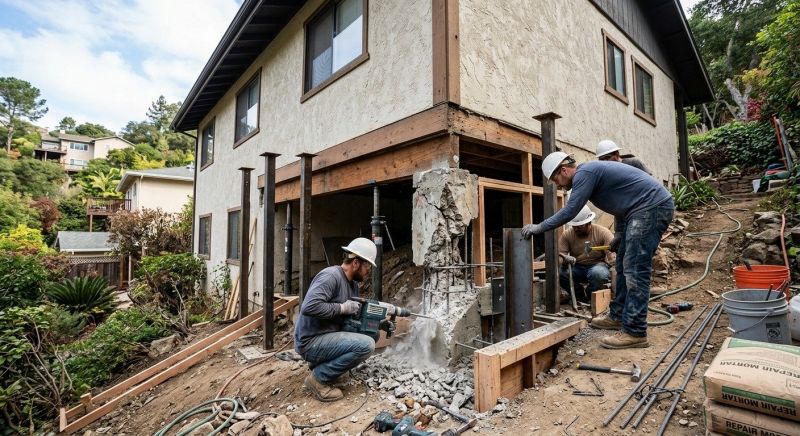 Concrete Foundation Repair in Somerset, MA