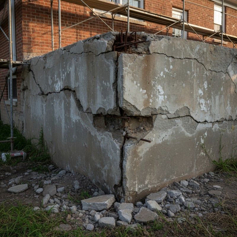 Cracked Foundation Repair in Washington County, RI