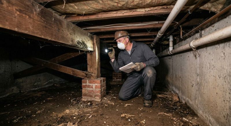 Crawl Space Leveling in Bristol, RI