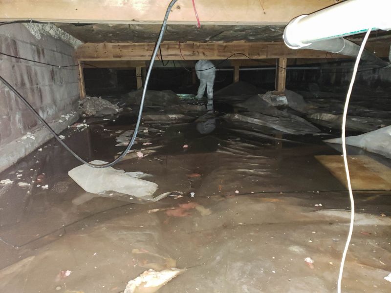 Crawlspace Foundation Repair in Fall River, MA