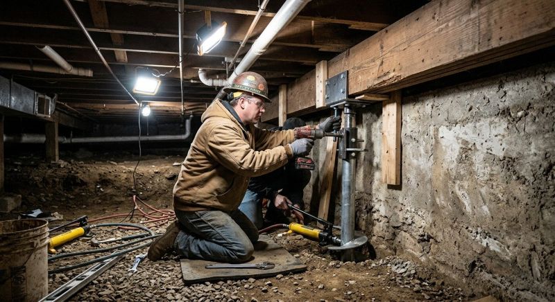 Crawlspace Foundation Repair in Washington County, RI