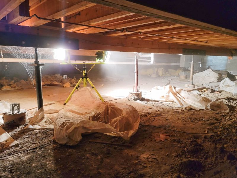 Crawlspace Foundation Repair in Westport, MA