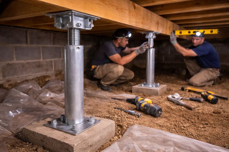 Crawlspace Structural Repair in Bristol, RI