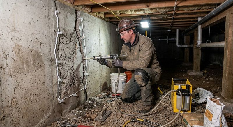 Deep Foundation Repair in Bristol, RI
