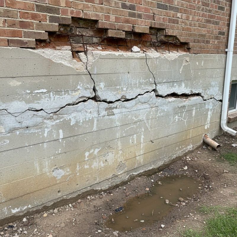 Foundation Cracks Repair in Bristol, RI