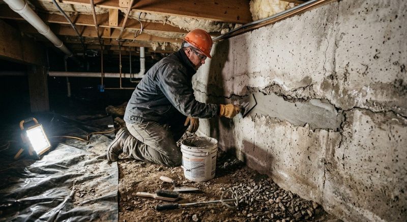 Foundation Damage Repair in Fairhaven, MA