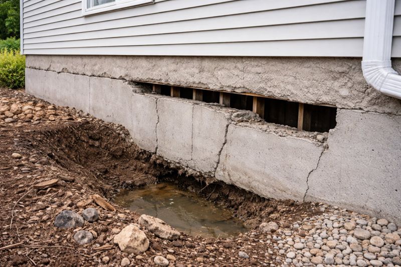 Foundation Damage Repair in Mattapoisett, MA