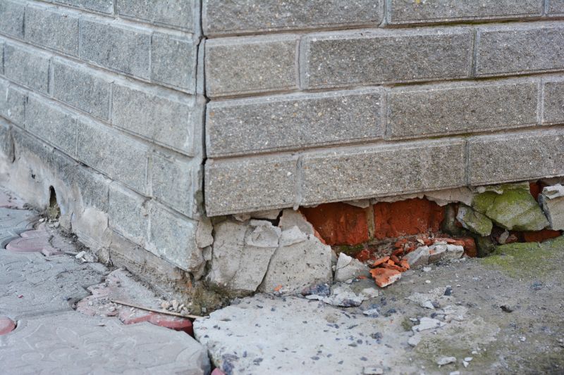 Foundation Damage Repair in Saunderstown, RI