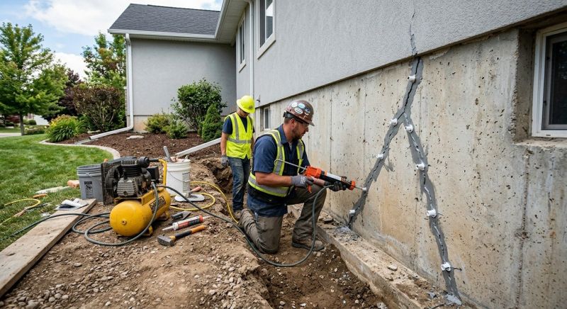 Foundation Damage Repair in Somerset, MA