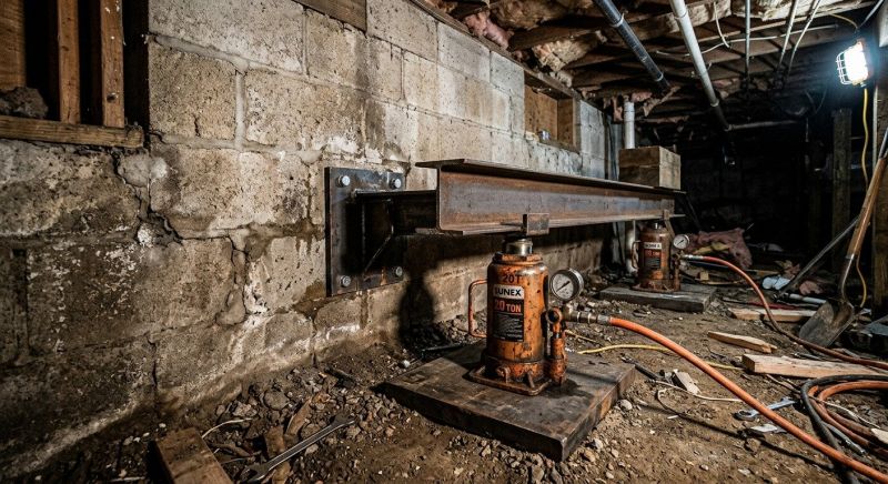 Foundation Jacking in Barrington, RI