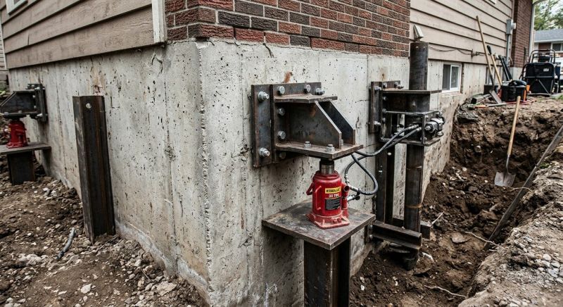 Foundation Jacking in Dighton, MA