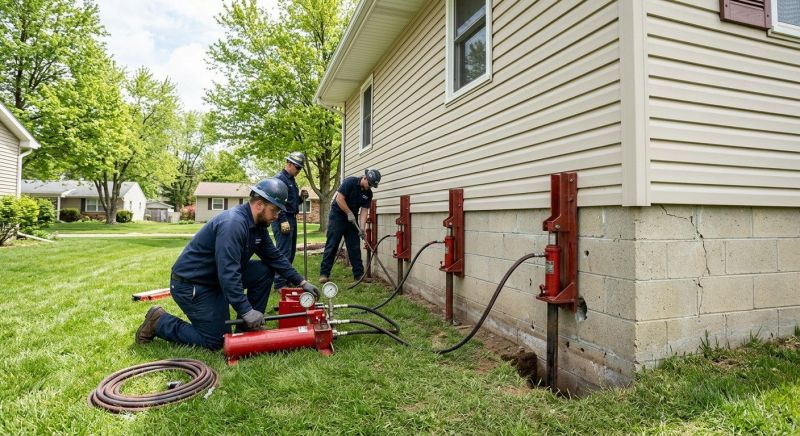 Foundation Jacking in North Kingstown, RI