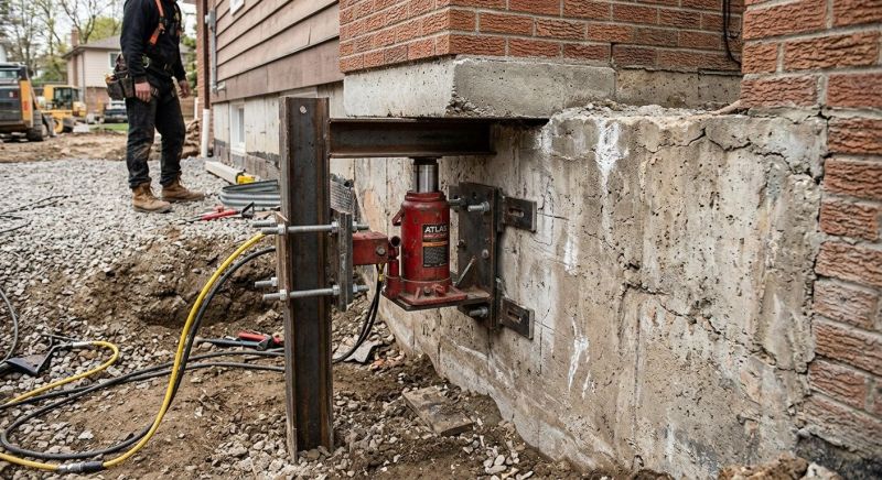 Foundation Jacking in Seekonk, MA