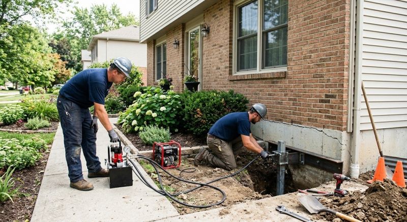 Foundation Jacking in Swansea, MA