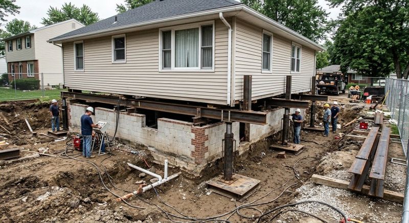 Foundation Lifting in Seekonk, MA