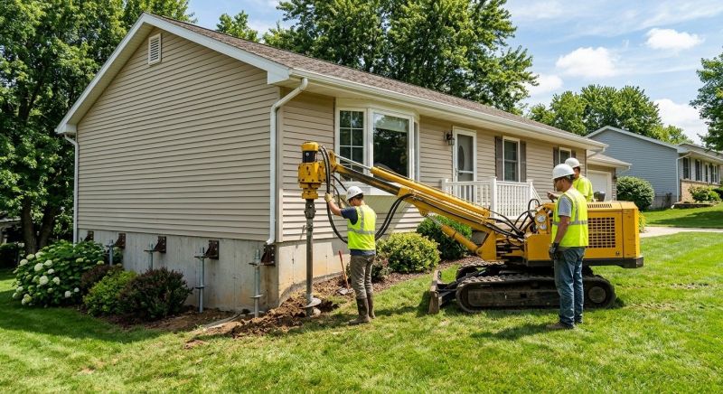 Foundation Raising in Attleboro Falls, MA