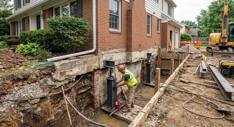 Foundation Raising in Mansfield, MA