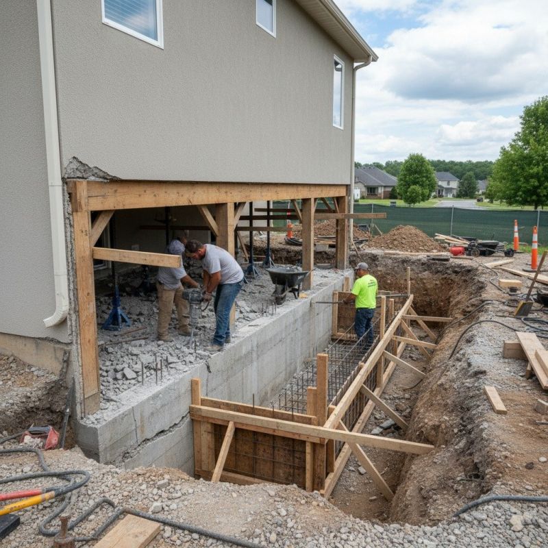 Foundation Repair in East Taunton, MA