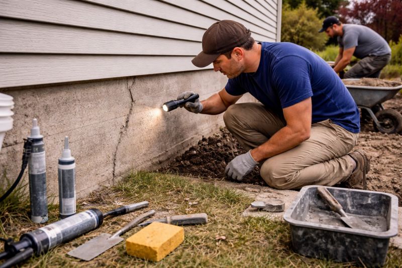 Foundation Repair in East Taunton, MA