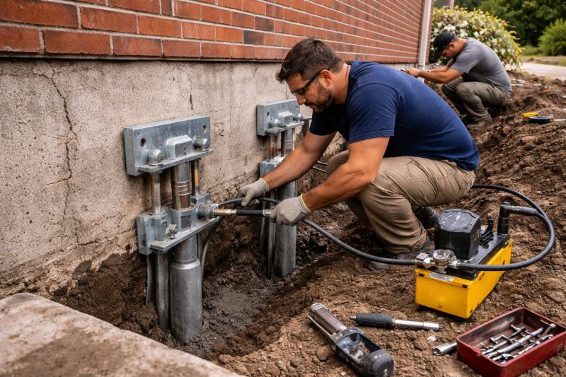 Foundation Repair in Johnston, RI