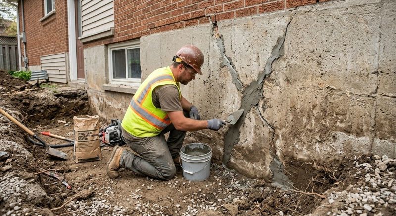 Foundation Repair in North Kingstown, RI