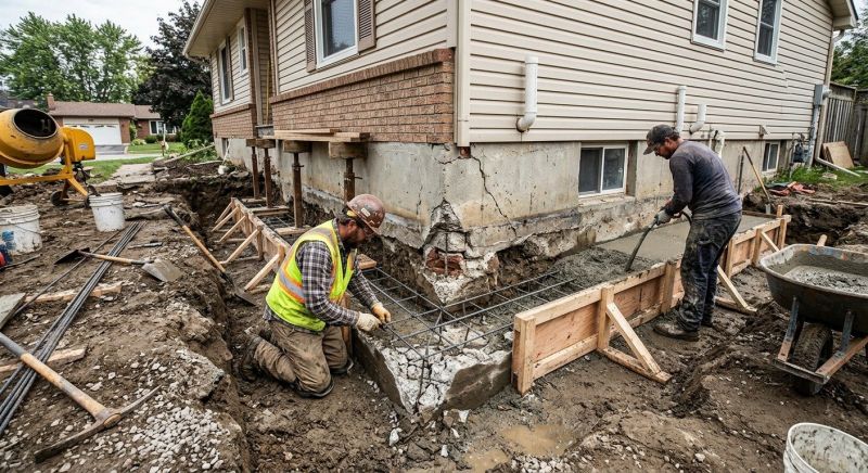 Foundation Repair in Plainville, MA