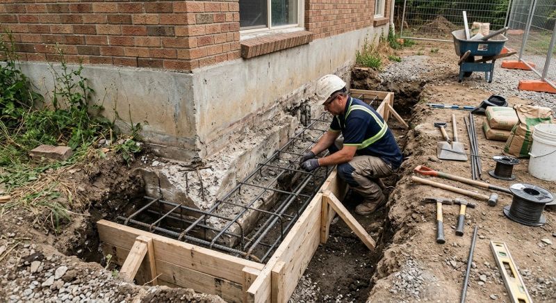 Foundation Repair in Raynham, MA