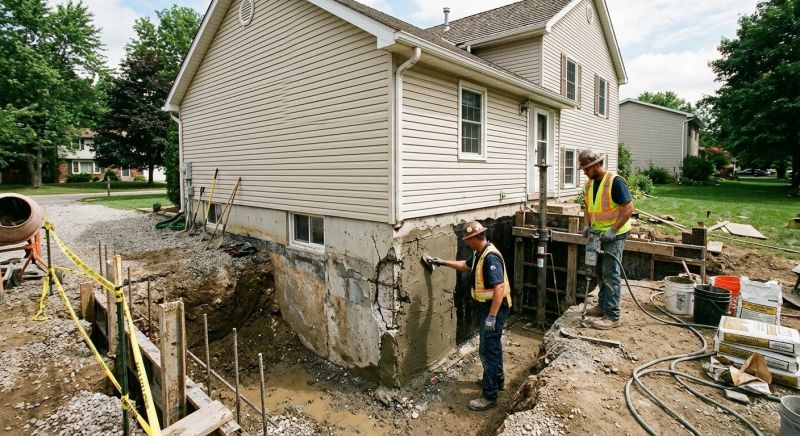 Foundation Restoration in Bristol, RI