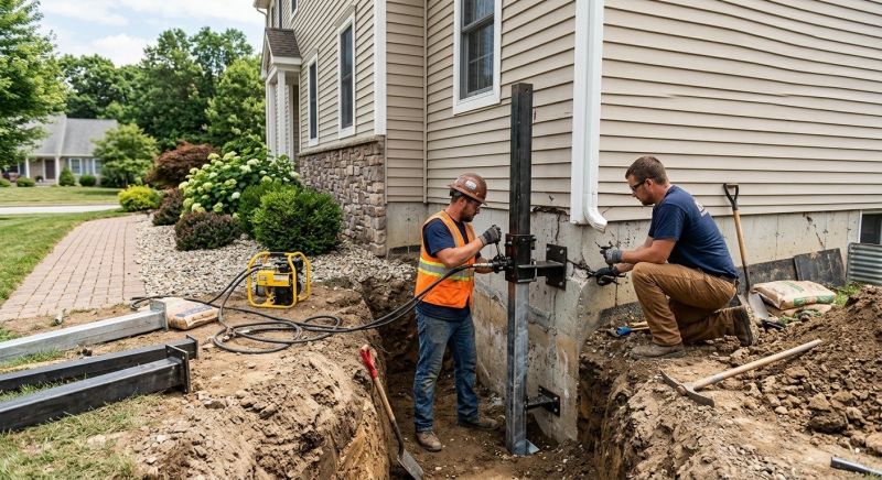 Foundation Stabilizing in Fall River, MA