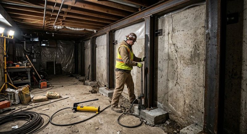 Foundation Stabilizing in Norton, MA