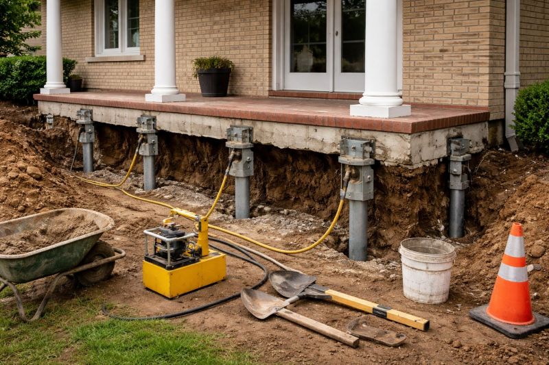 Foundation Stabilizing in Pawtucket, RI