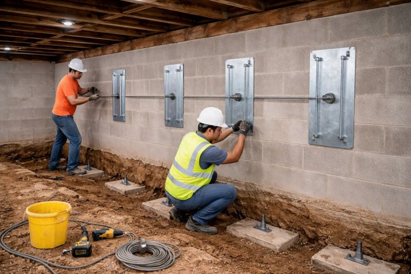Foundation Stabilizing in Providence County, RI
