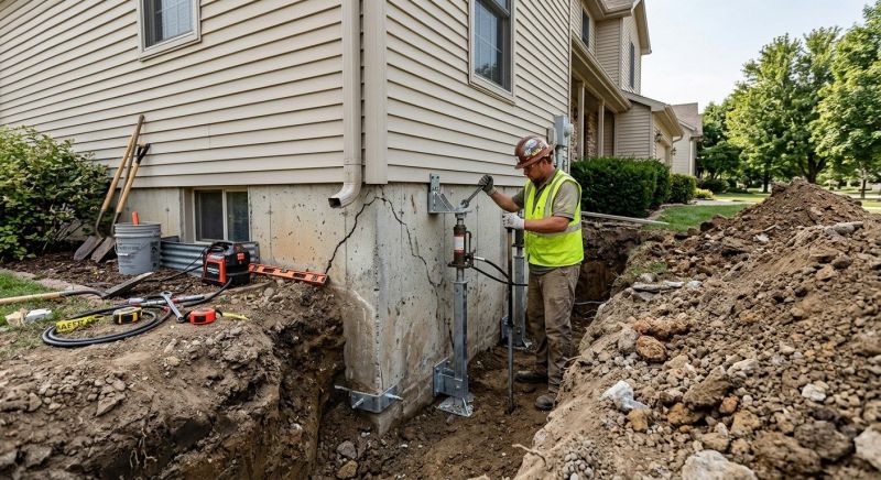Foundation Stabilizing in Somerset, MA