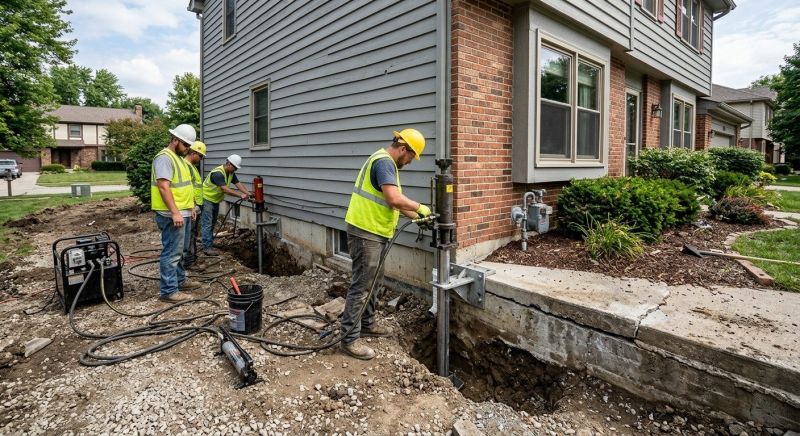 Foundation Stabilizing in West Warwick, RI