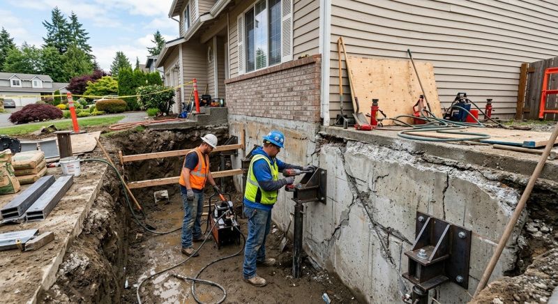 Foundation Structural Repair in Lakeville, MA