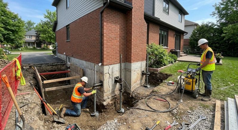 Foundation Underpinning in Bristol, RI