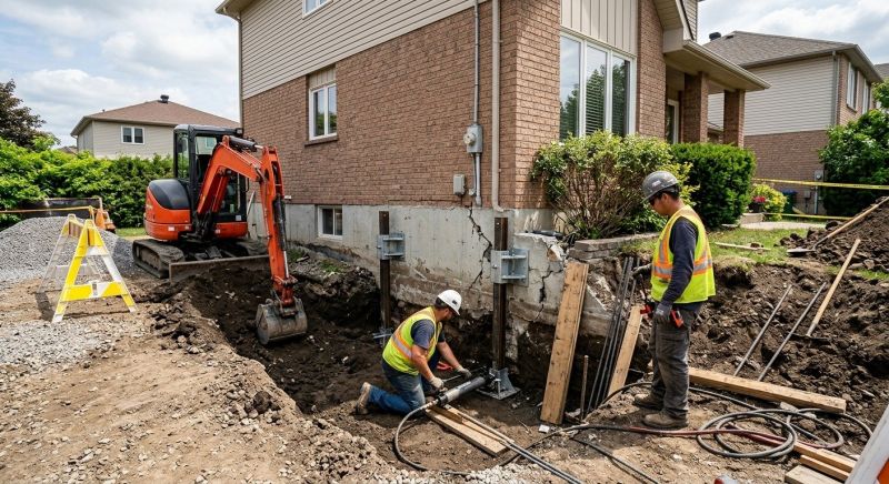 Home Foundation Repair in Westport, MA