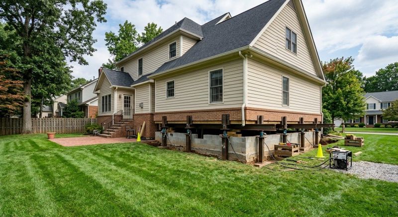 House Leveling in Exeter, RI