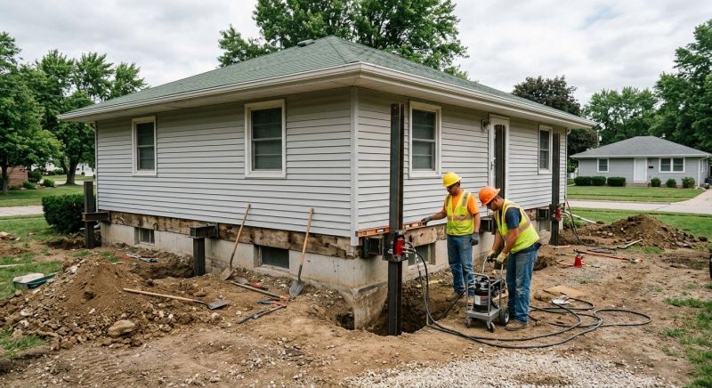 House Leveling in North Kingstown, RI